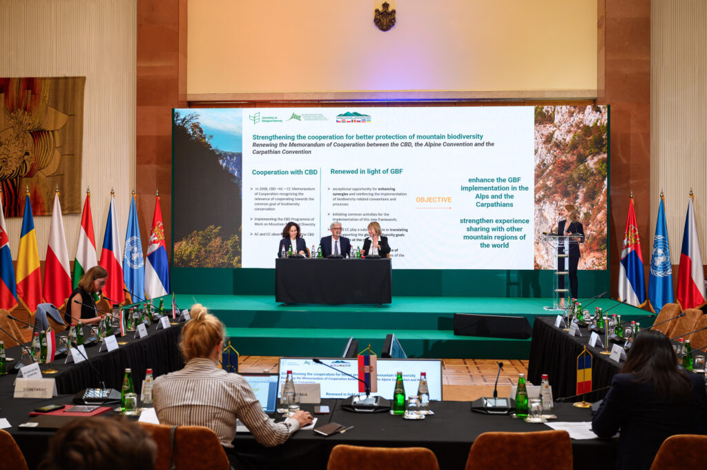 Renewing our cooperation with the CBD and the Alpine Convention